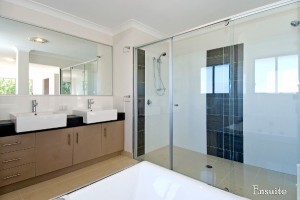semi frameless shower screens Brisbane North